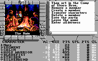 Bard's Tale 3 - The Thief of Fate screenshot