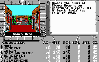 Bard's Tale 3 - The Thief of Fate screenshot