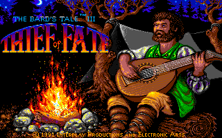 Bard's Tale 3 - The Thief of Fate logo
