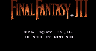 Final Fantasy 6 logo