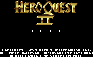 Hero Quest 2 - Legacy of Sorasil logo