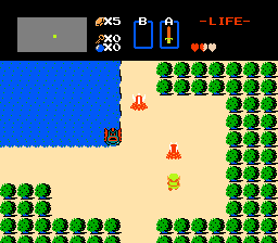 Legend of Zelda 1 screenshot