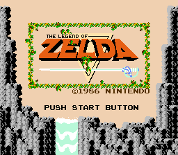 Legend of Zelda 1 logo
