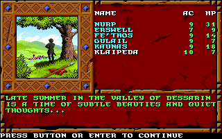 Treasures of the Savage Frontier screenshot