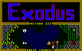 Ultima 3 - Exodus logo