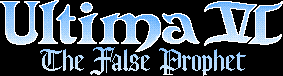 Ultima 6 - The False Prophet logo