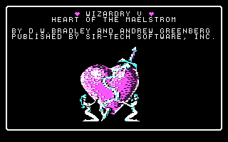 Wizardry 5 - Heart of the Maelstrom logo